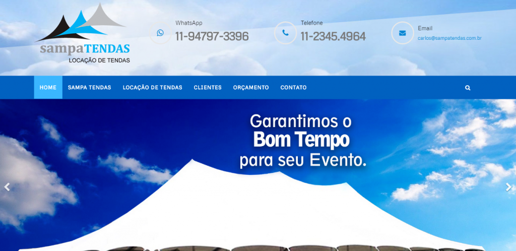 Site Responsivo com CMS